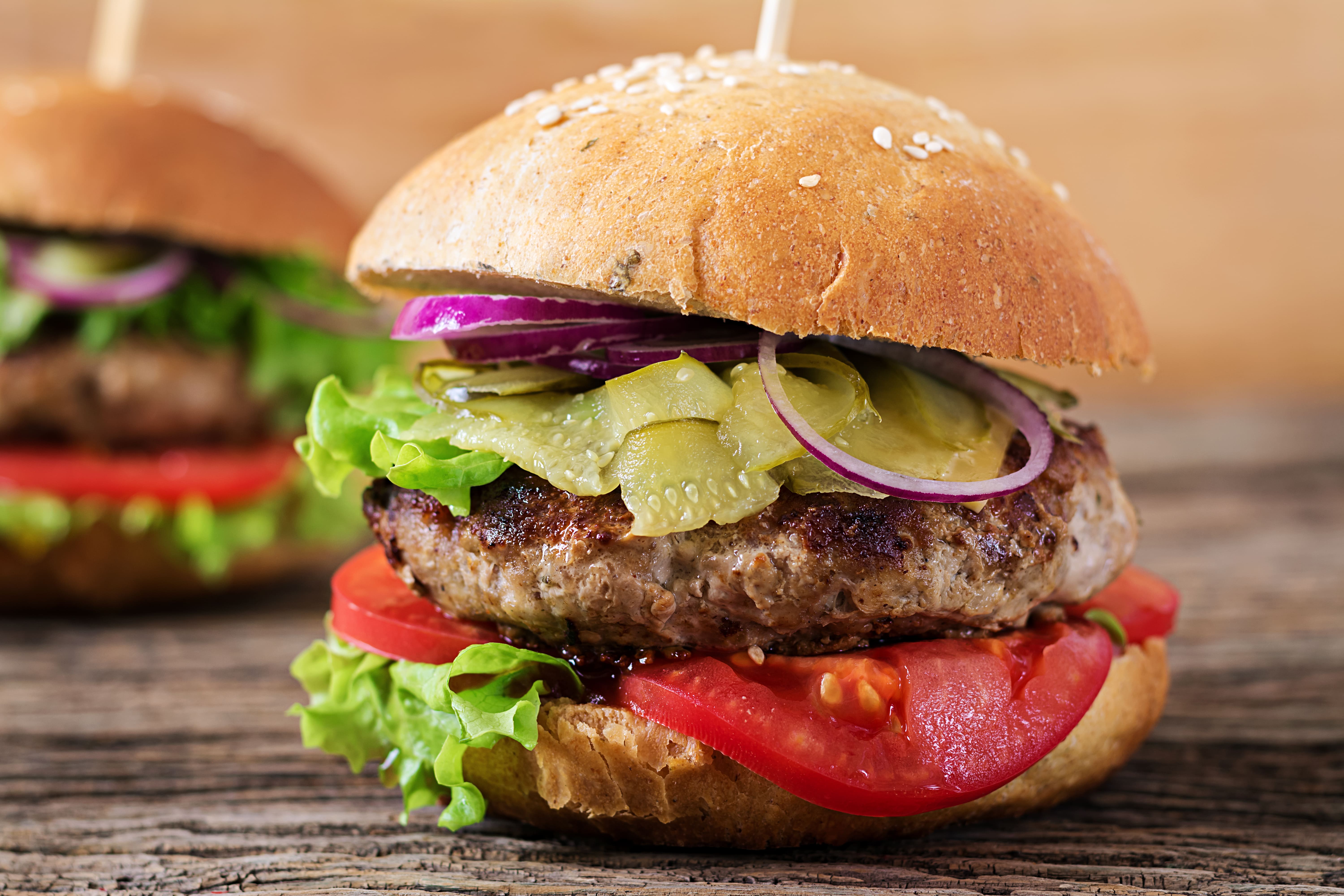 Double Meat Bacon Hamburger